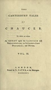 Cover of The Canterbury Tales (2nd ed.)