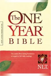 Cover of The One Year Bible (NLT)
