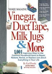 Cover of Vinegar, Duct Tape, Milk Jugs & More